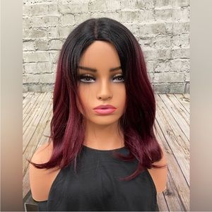 Layla synthetic wig Vella Vella nwt TTblk/wine